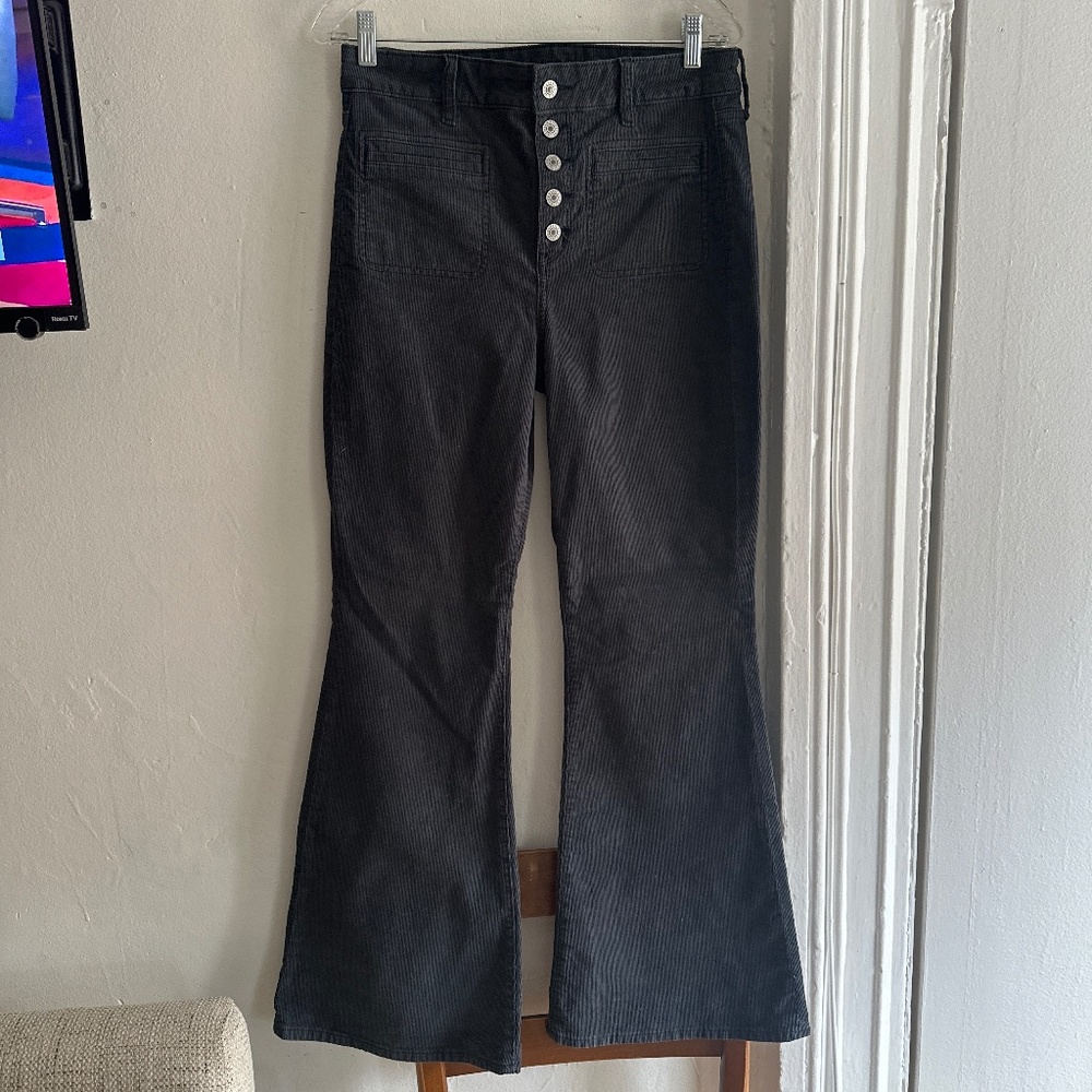 Corduroy Stretch Flare Pant